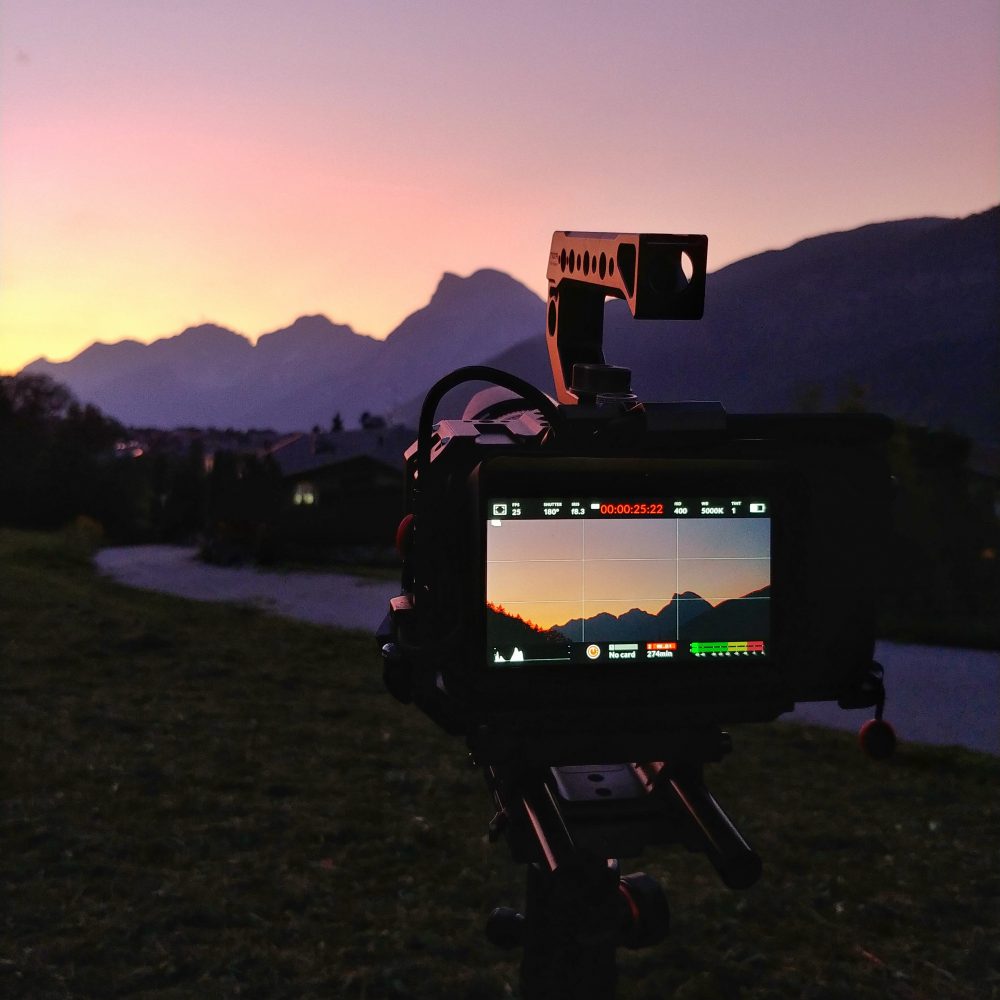 Roland Klocker - Blackmagic 6k Camera at Sunsets